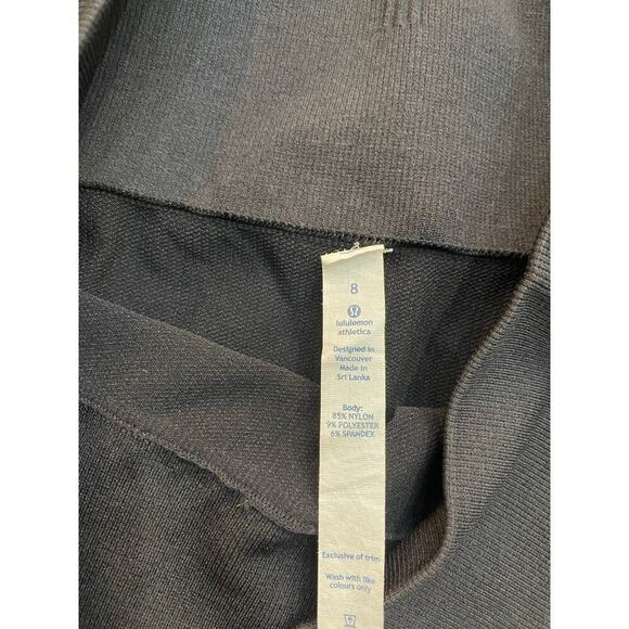 Lululemon Blue Seamlessly Street Ombre Stretch Yoga Crop Leggings Size 8 - Picture 2 of 5